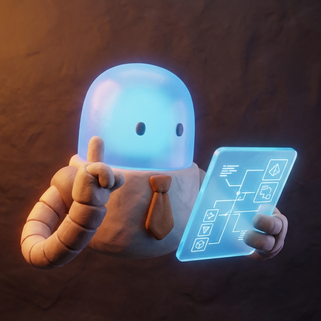 AI coordinator with a clean blueprint